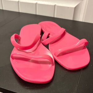 Old Navy Hot Pink Flip Flops